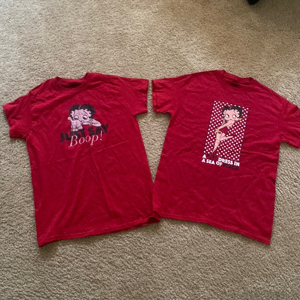 Betty Boop T-Shirt Bundle ❤️🤍